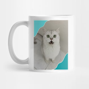 Green eyes cute cats Mug